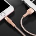 Кабель для iPhone BOROFONE BX21 Outstanding charging data cable for Lightning 1м золото