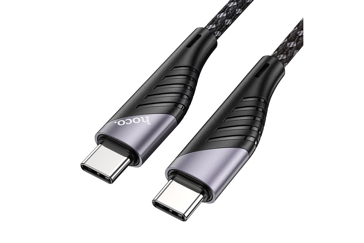 Кабель USB HOCO U95 cable (черный) 1 метр (Type-C -Type-C)