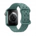 Ремешок для Apple Watch HOCO WA16 Flexible series bamboo pattern solid color silicone strap (42/44/45/49 мм) люцерна
