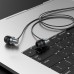Наушники BOROFONE BM70 Rich sound универсальные наушники с микрофоном 3.5мм цвет серый