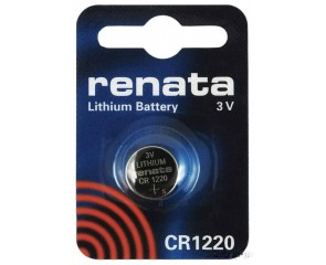 Батарейка литиевая Renata CR1220 BL1 блистер цена за 1 шт (Швейцария)