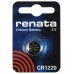 Батарейка литиевая Renata CR1220 BL1 блистер цена за 1 шт (Швейцария)