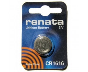 Батарейка литиевая Renata CR1616 BL1 блистер цена за 1 шт (Швейцария)