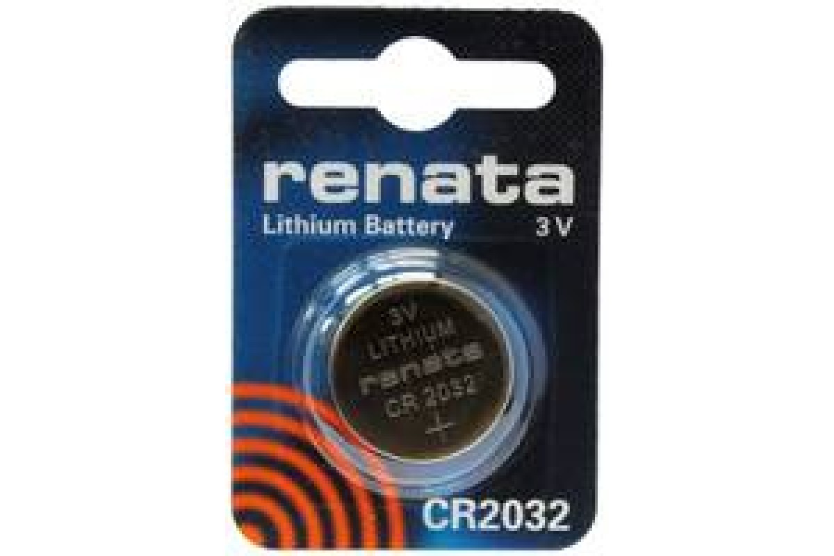 Батарейка литиевая Renata CR2032 BL1 блистер цена за 1 шт (Швейцария)