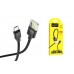 Кабель USB micro USB HOCO U55 Outstanding charging data cable for Micro (черный) 1 метр