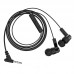 Гарнитура HOCO M52 Amazing rhyme universal wired earphones with mic 3.5мм черная