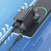 Сетевое зарядное устройство USB + кабель Type-C BOROFONE BAS11A Erudite (черный)