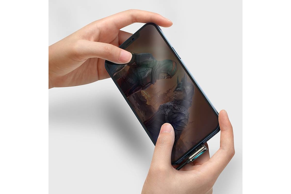 Кабель USB Type-C - Lightning BASEUS Legend Series Elbow 20W (черный) 1м Кабель USB Type-C - Lightning BASEUS Legend Series Elbow 20W (черный) 1м