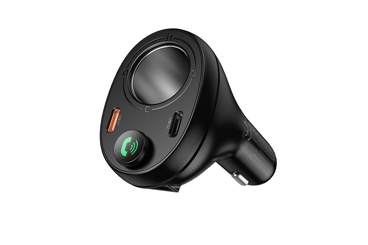 FM-Модулятор HOCO E88 Star 35W (2C) вприкуриватель (черный)