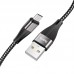 Кабель USB micro USB HOCO X57 (черный) 1 метр