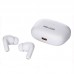 Наушники вакуумные беспроводные WALKER WTS-39, шумопод. ENC, независ. работа наушников, белые