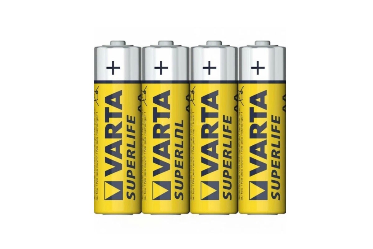 Батарейка солевая VARTA SUPERLIFE 2006 R6 AA/4SH (цена за спайку 2 шт)