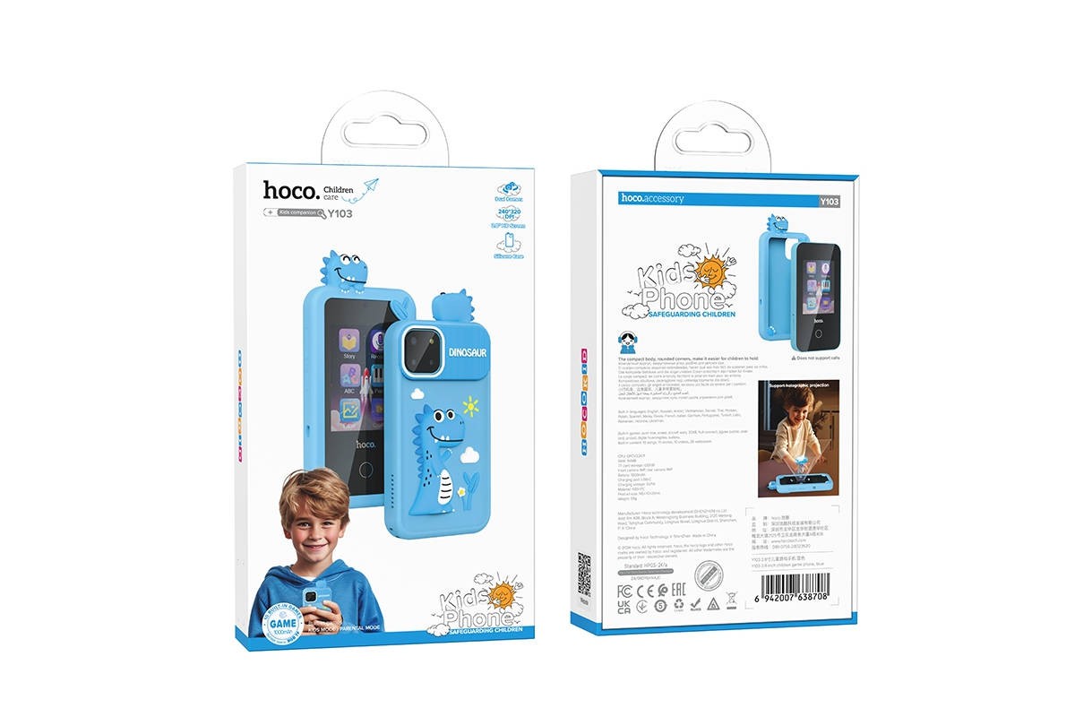 Детский мобильный медиаплеер HOCO Y103 (голубой)