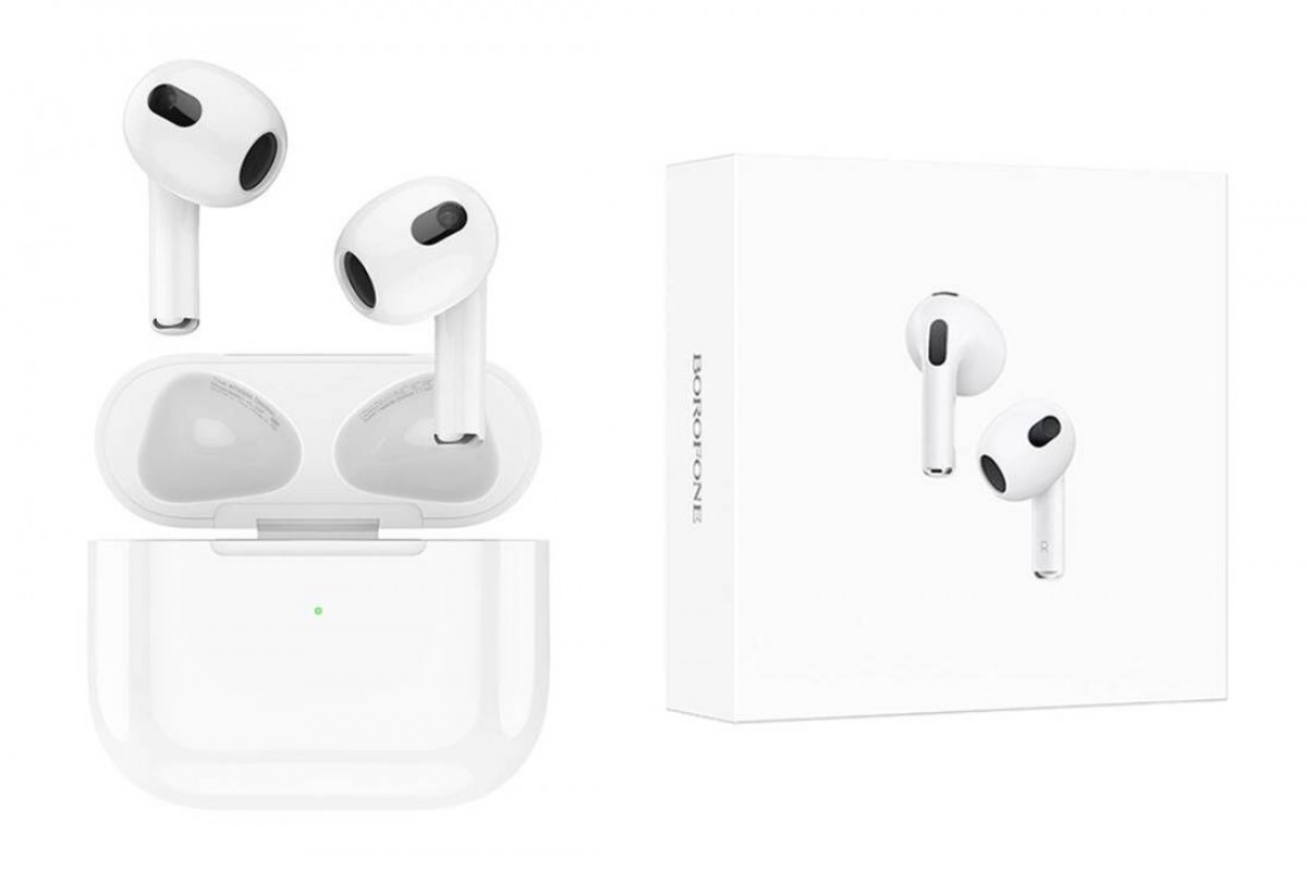 Наушники вакуумные беспроводные BOROFONE BW81 True wireless stereo headset (белый)