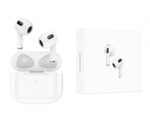 Наушники вакуумные беспроводные BOROFONE BW81 True wireless stereo headset (белый)