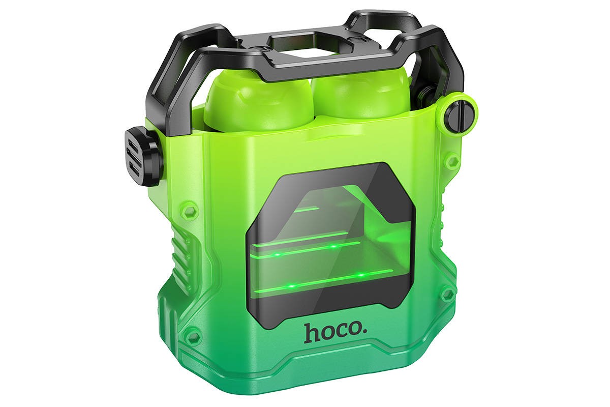 Наушники вакуумные беспроводные HOCO EW33 interstellar true wireless stereo headset Bluetooth (цвет зеленый)