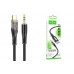 Кабель аудио HOCO UPA25  (штекер Type-C - вход AUX 3.5 mm) 1м черный