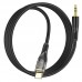 Кабель аудио HOCO UPA25  (штекер Type-C - вход AUX 3.5 mm) 1м черный