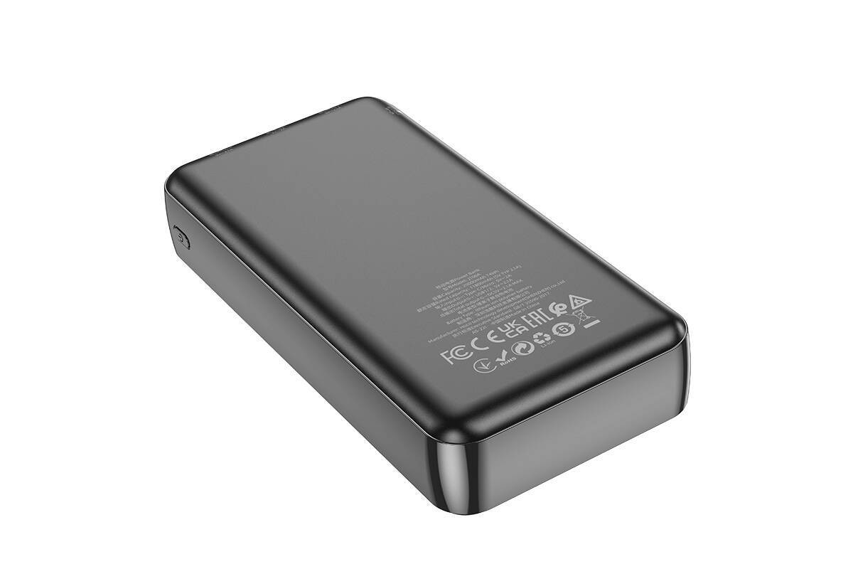 Универсальный дополнительный аккумулятор Power Bank HOCO J100A (20000 mAh) (черный)