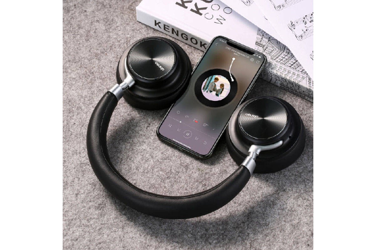 Наушники мониторные беспроводные ABINGO Wireless Headphone BT20 Black