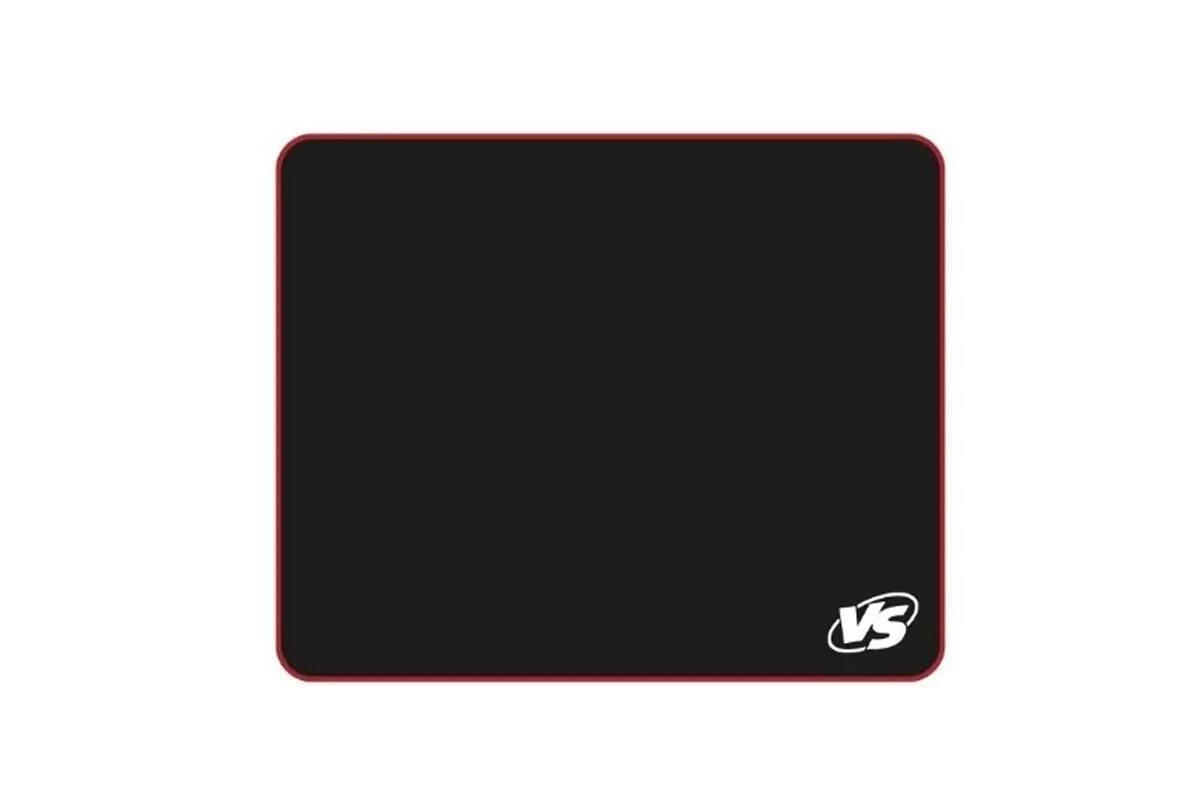 Коврик для мышки VS "Black", "Красный", (240*320*3 мм), ткань+резиновое основание