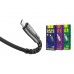 Кабель USB micro USB HOCO U58 Core charging data cable  (черный) 1 метр