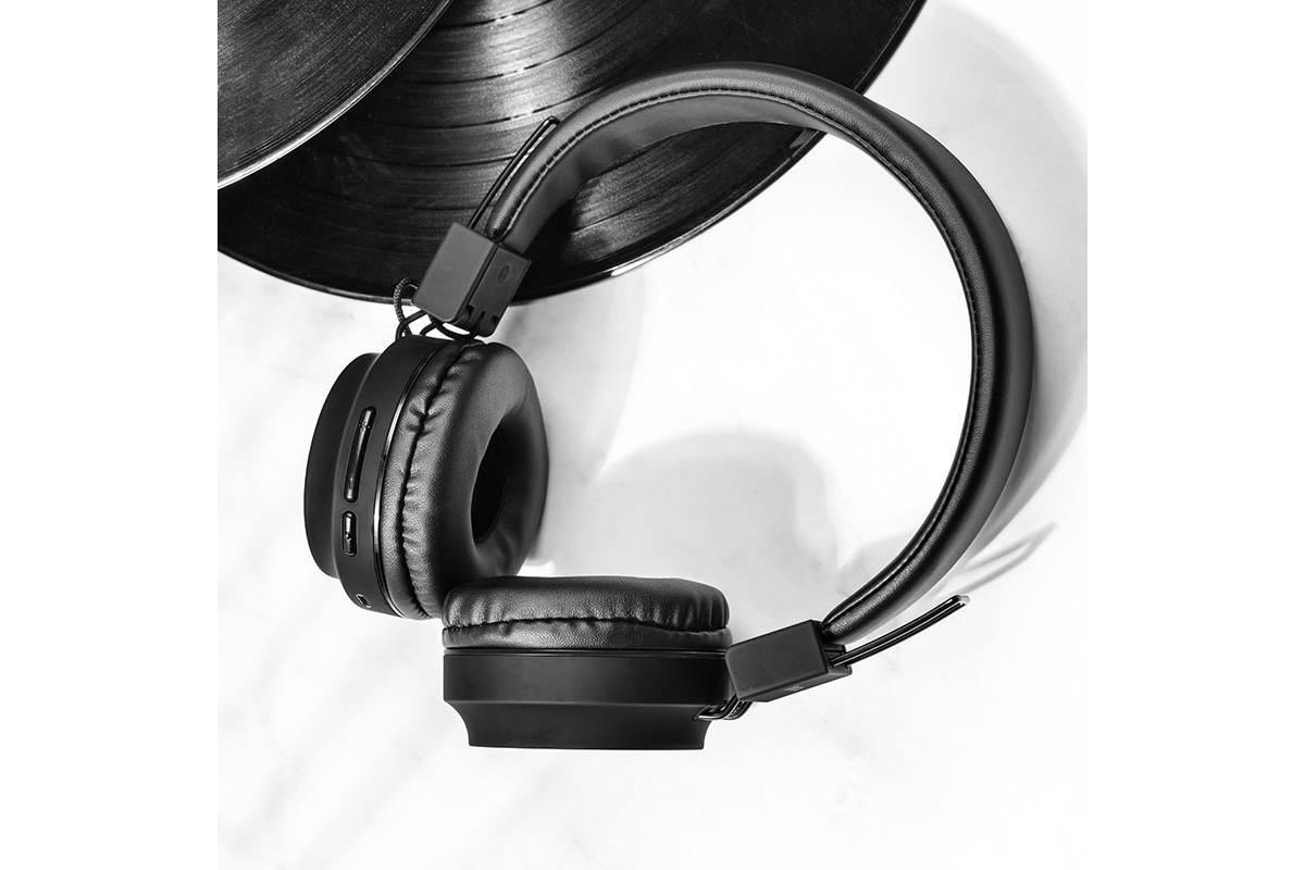 Беспроводные внешние наушники HOCO W25 Promise wireless headphones черный