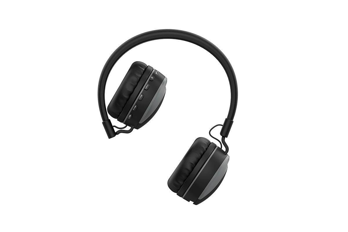 Беспроводные внешние наушники BO3 BOROFONE Rhyme wireless headset серый