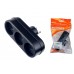 Тройник сетевой Perfeo "RU POWER'' 3 гнезда, 6А, без заземления, черный (3L) PF_C3358