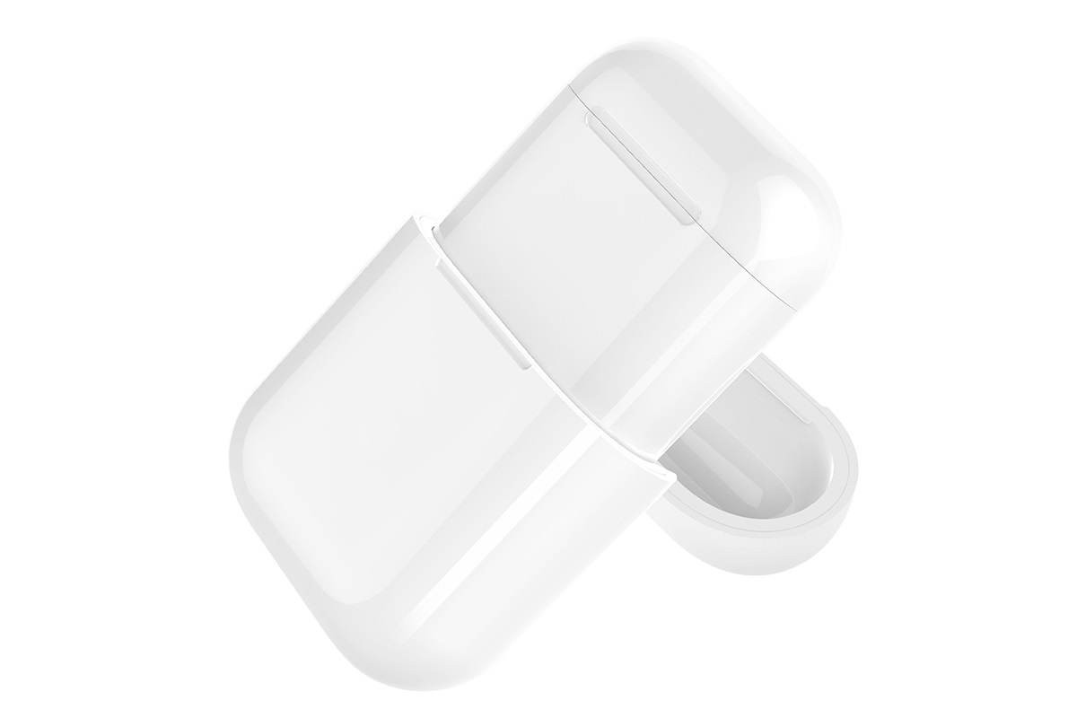 Зарядный бокс для наушников AirPods CW18 Wireless charging protective box HOCO белый
