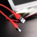 Кабель USB micro USB HOCO U53 4A Flash charging data cable (красный) 1 метр