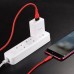 Кабель USB micro USB HOCO U53 4A Flash charging data cable (красный) 1 метр