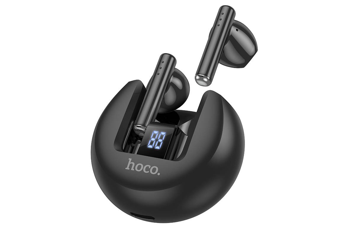 Наушники вакуумные беспроводные HOCO EW32 Gentle wireless stereo headset Bluetooth (черный)