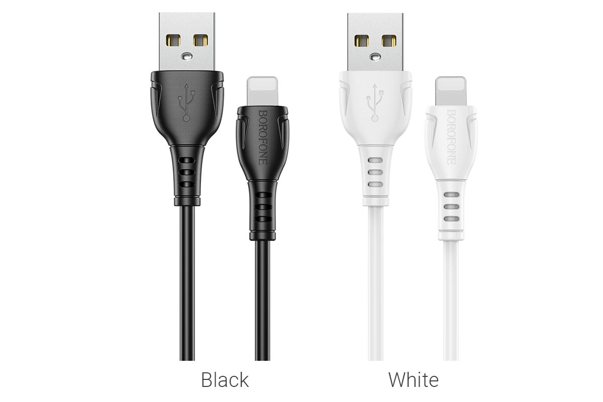 Кабель для iPhone BOROFONE BX51 Triumph charging data cable for Lightning 1м белый