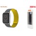 Ремешок MUTURAL MOLAN магнитный для Apple Watch 42-49 мм цвет серо-желтый