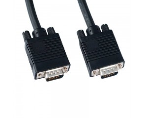 Кабель VGA - VGA PERFEO VGA/SVGA вилка - VGA/SVGA вилка, с ф/фильтрами, длина 1,8 м. (V7001)