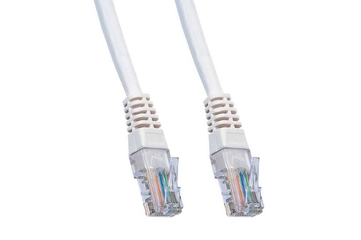 Кабель интернет LAN патч корд PERFEO UTP кат.5е RJ-45 вилка - RJ-45 вилка, длина 3 м. (P6004)