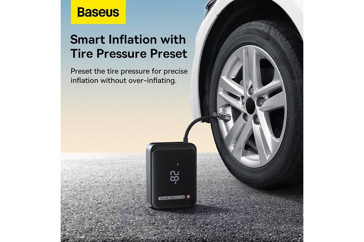 Стартер BASEUS Super Energy 2in1 Car Jump (1000A), 2.4A, 8000 мАч, черный Стартер BASEUS Super Energy 2in1 Car Jump (1000A), 2.4A, 8000 мАч, черный