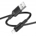 Кабель USB - Lightning BOROFONE BX111, 2,4A (черный) 1м Кабель USB - Lightning BOROFONE BX111, 2,4A (черный) 1м