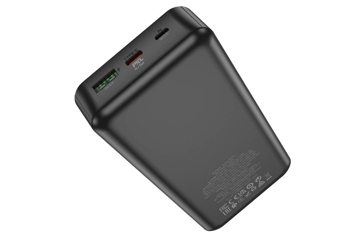 Универсальный дополнительный аккумулятор Power Bank HOCO J102A PD20W + QC3.0  (20000 mAh) черный