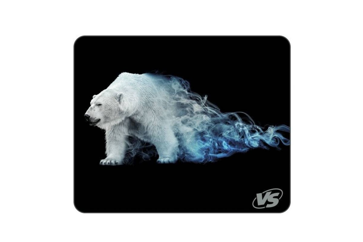Коврик для мышки Perfeo "Flames", "Белый медведь", (240*320*3 мм), ткань+резиновое осн. VS_A4759