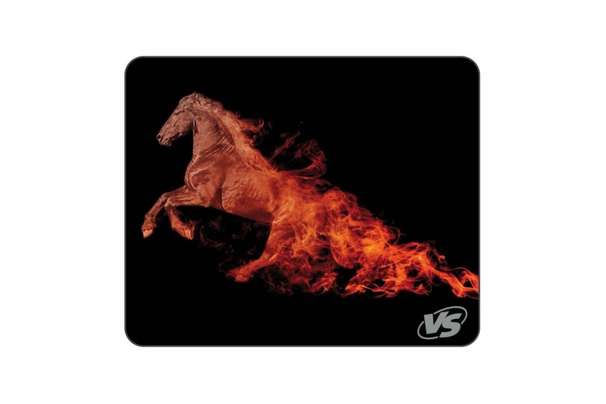 Коврик для мышки Perfeo "Flames", "Лошадь", (240*320*3 мм), ткань+резиновое осн. VS_A4802