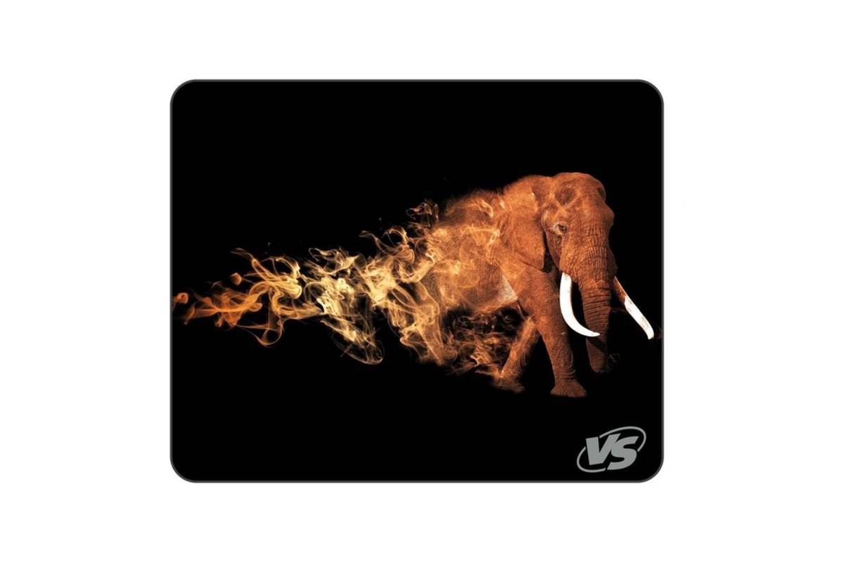 Коврик для мышки Perfeo "Flames", "Слон", (240*320*3 мм), ткань+резиновое осн. VS_A4758
