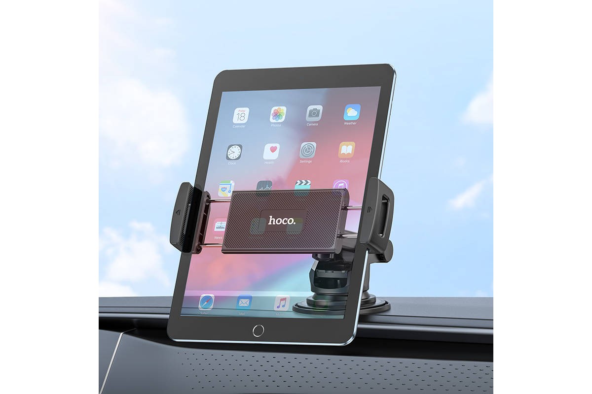 Держатель автомобильный для телефона HOCO CA120 Prospering center console car holder for tablets цвет черный
