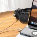 Кабель аудио HOCO UPA32B Clever (штекер Type-C - вход AUX 3.5 мм) 1 метр черный