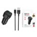 Автомобильное зарядное устройство BOROFONE BZ34  BZ34 Cloud QC3.0 с одним портом QC3.0 (Micro) (черный)