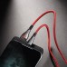 Кабель для iPhone BOROFONE BU23 Highway charging data cable for Lightning 1м красный