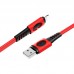 Кабель для iPhone BOROFONE BX35 Carib charging data cable for Lightning 1м красный