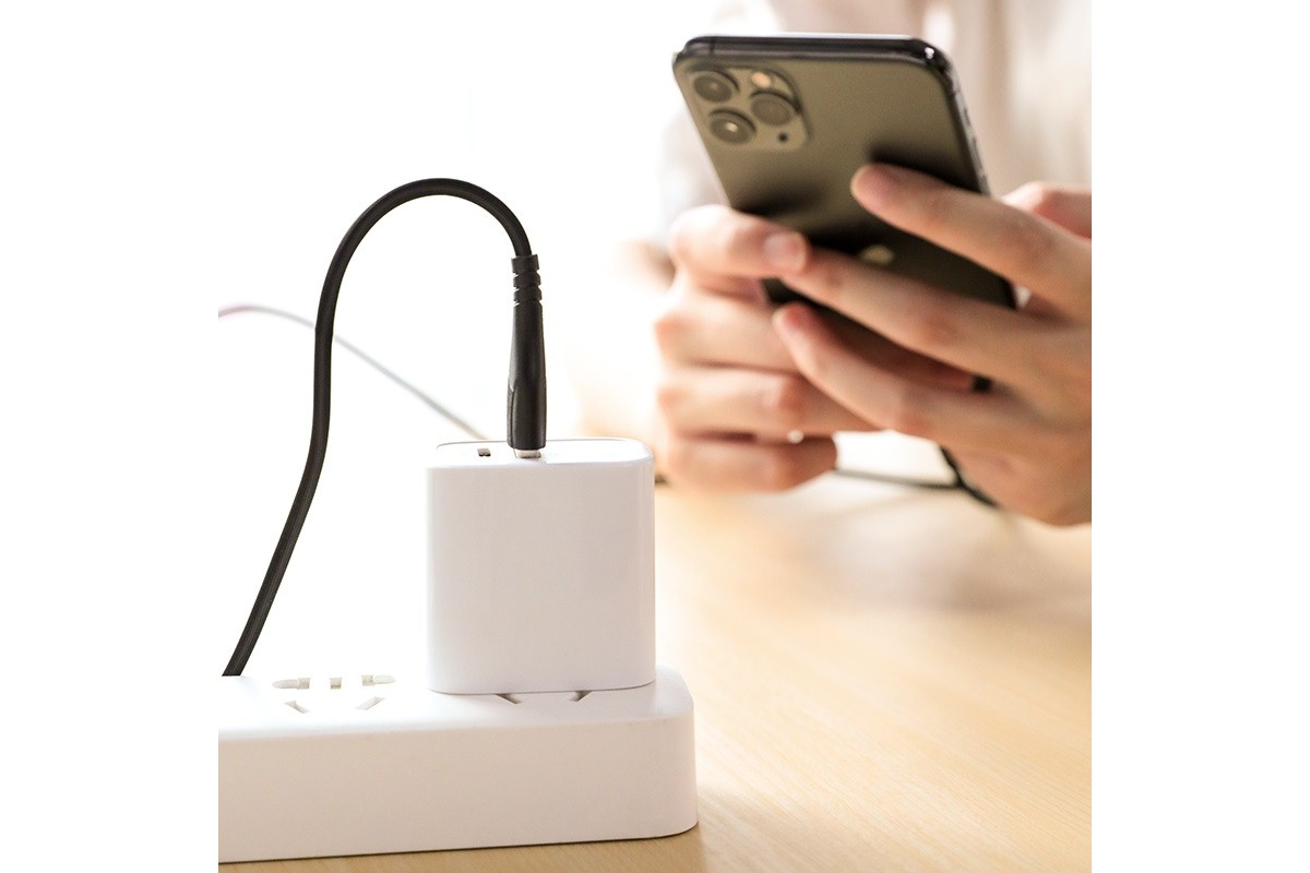 Кабель для iPhone BOROFONE BX37 Wieldy charging data cable for Lightning 1м черный