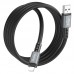 Кабель USB - Lightning HOCO X85, 2,4A черный 1м